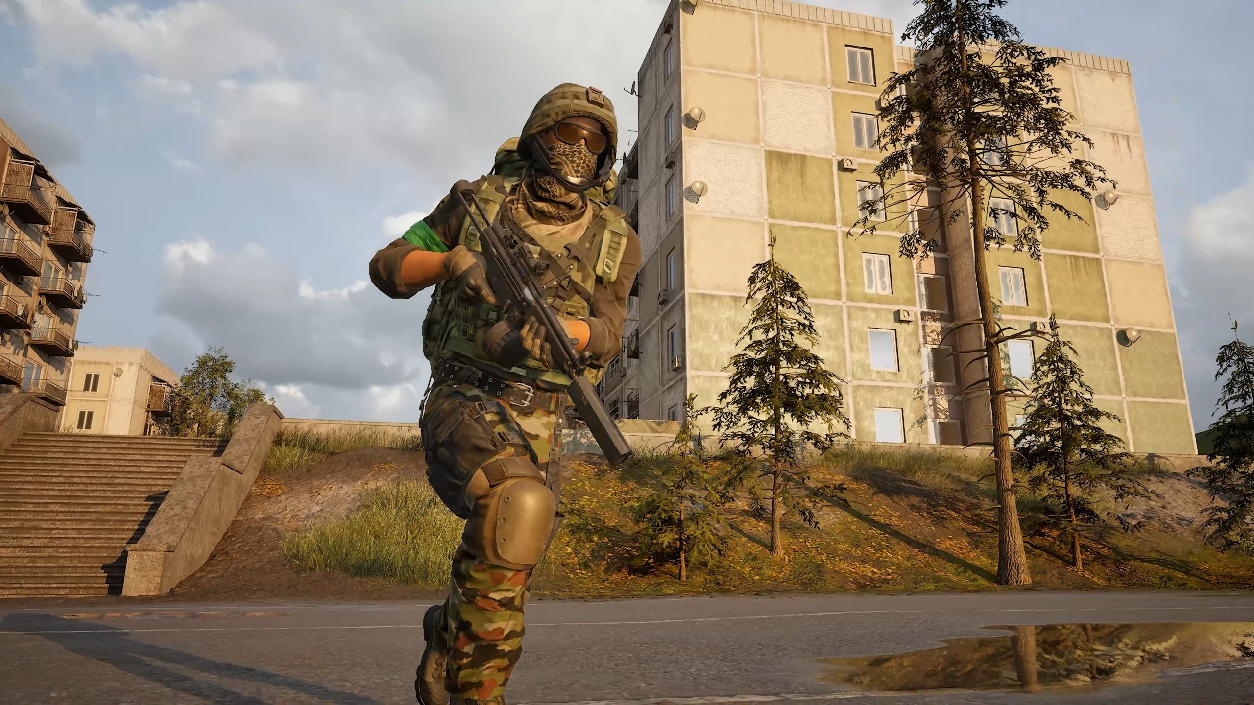 Wardogs soldier running