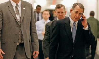House Speaker John Boehner (R-Ohio) has reportedly been seeking advice from Wall Street executives over debt ceiling negotiations.