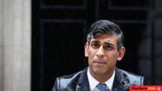 Rishi Sunak announces the 4 July general election outside 10 Downing Street.