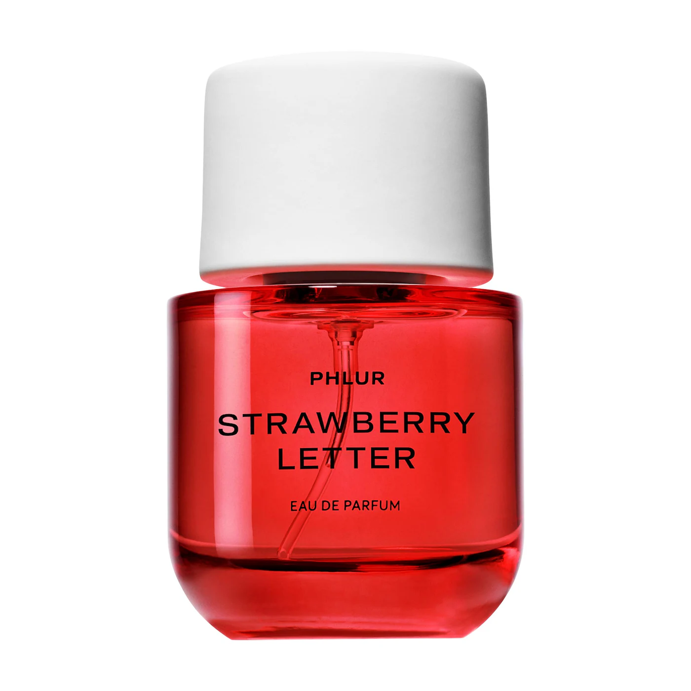Phlur Strawberry Letter bottle