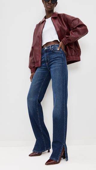 Jodie Relaxed Straight Jeans