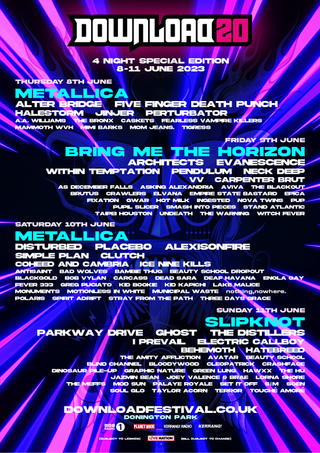 Download Festival 2023 poster