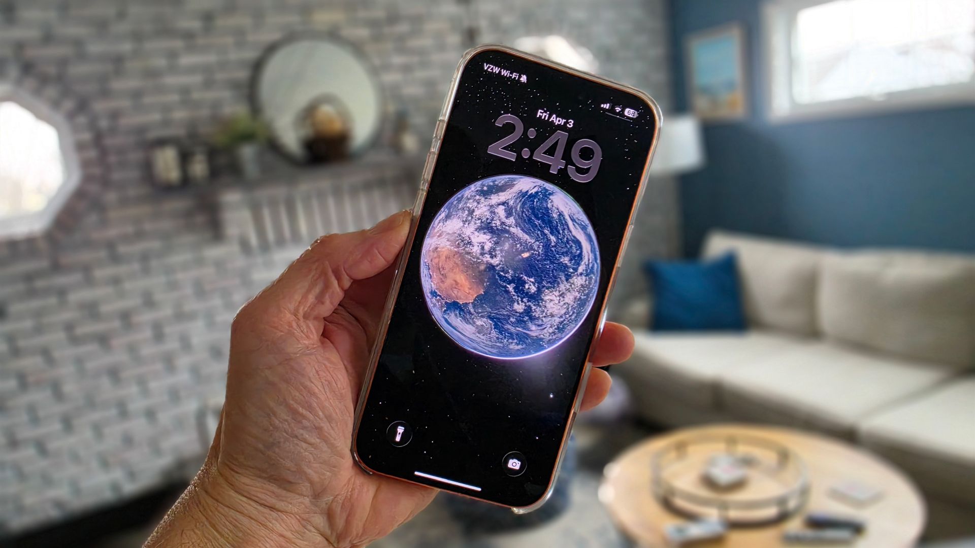 I turned the Artemis II mission's most stunning Earth photo into an iPhone wallpaper — but I needed a little help from AI