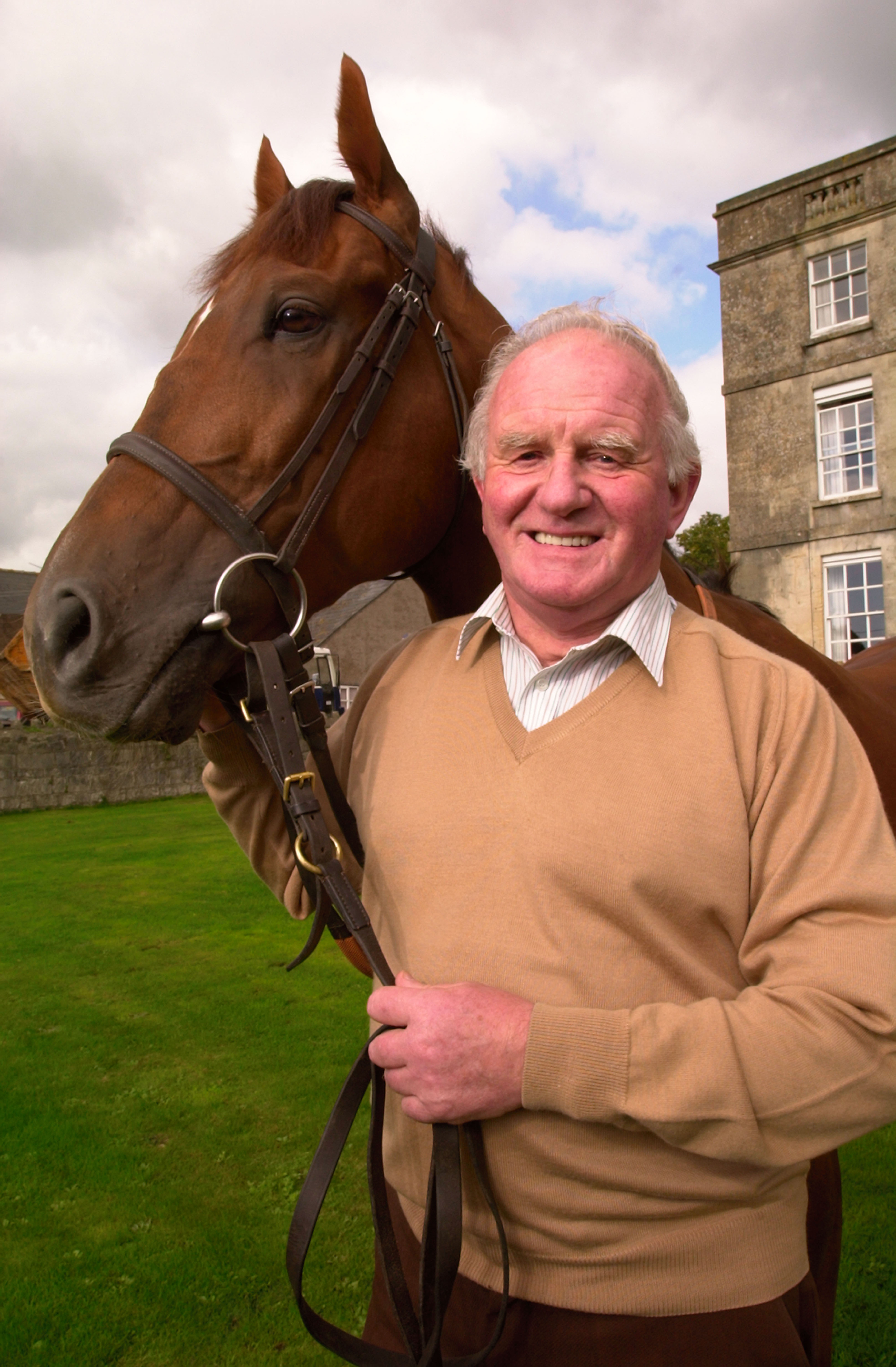 Racehorse trainer Milton Bradley, pictured, has died aged 88
