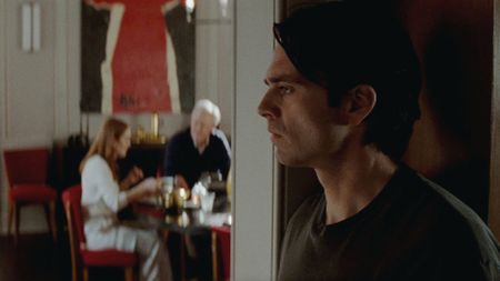 Sebastian Stan as Max in Sharper