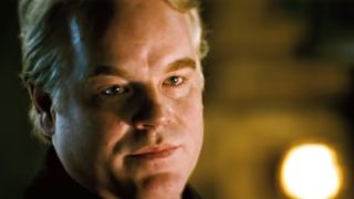 A close up of Philip Seymour Hoffman in Mission: Impossible III