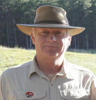 Russ Baker, president of Mountain Bike Australia