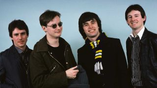 XTC studio portrait, 1980