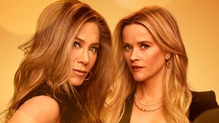 Jennifer Aniston and Reese Witherspoon in The Morning Show season 3 poster