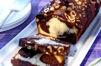 Chocolate marble loaf