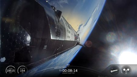 Starship V3 test flight