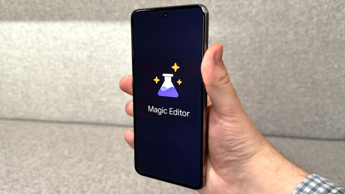 Magic Editor logo on Pixel 8 Pro 