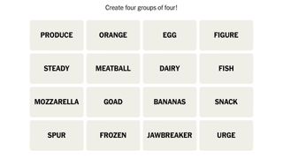 The NYT Connections puzzle for February 13, 2024