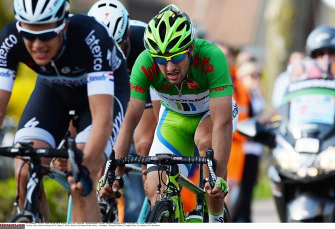 Oscar Gatto (Cannondale) in the points jersey