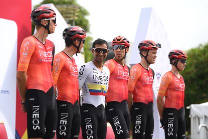 Ineos Grenadiers at the Tour of Guangxi