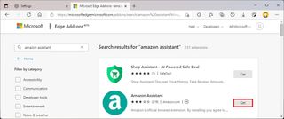 Install Amazon Assistant Edge