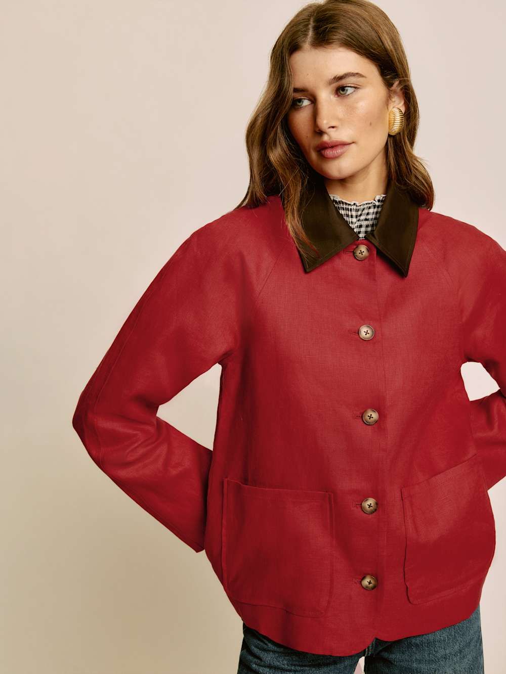 Lila Linen Jacket