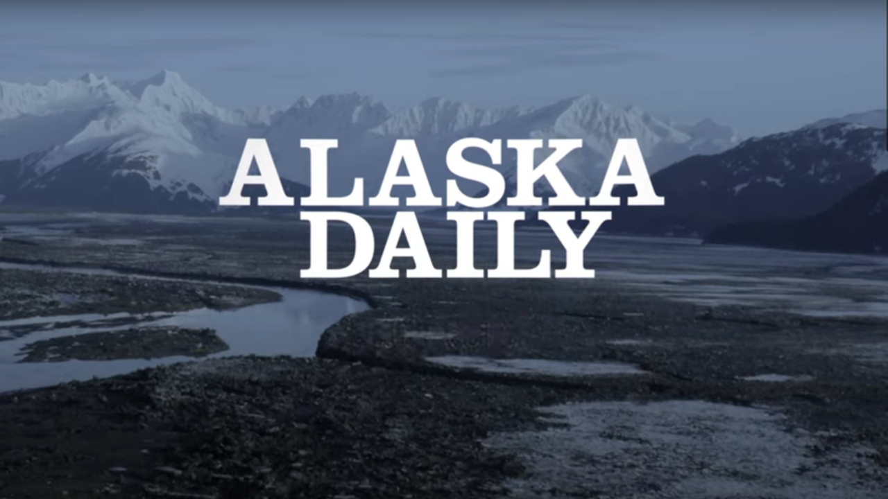 el frontispicio del Alaska Daily