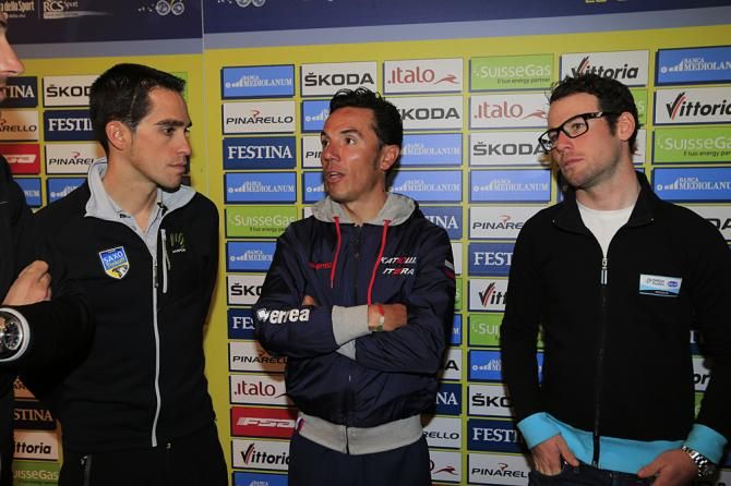 Contador, Rodriguez and Cavendish