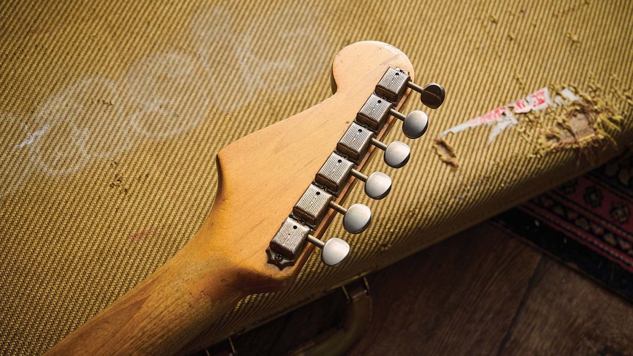 A 1963 Fender Stratocaster that was once owned by Noel Gallagher
