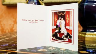 King Charles and Queen Camilla Christmas card 2023