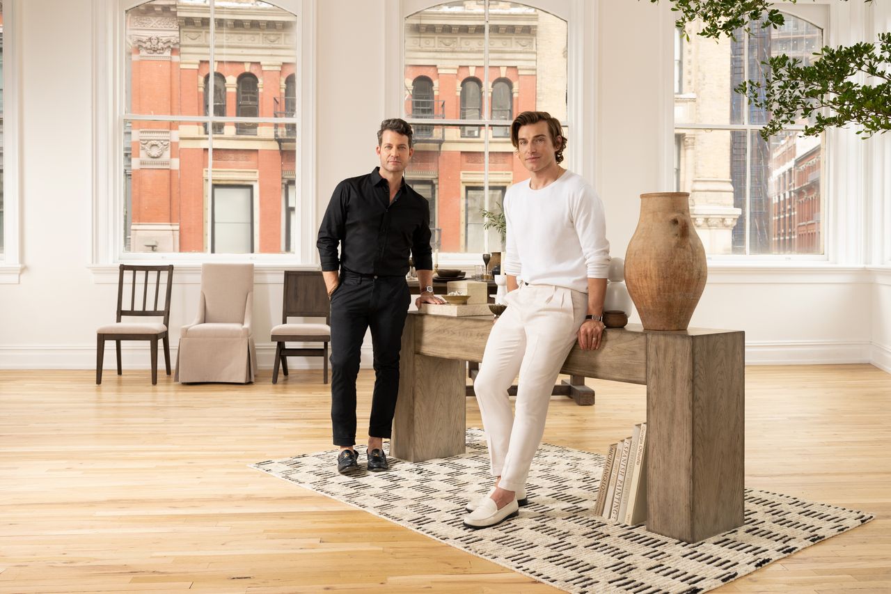 Nate Berkus and Jeremiah Brent