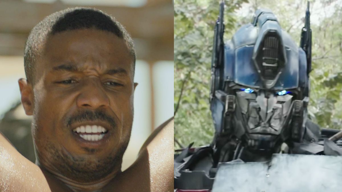 Michael B. Jordan in Creed II, Optimus in Transformers: Rise of the Beasts