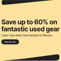 Reverb Labor Day: Up to 80% off