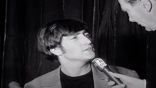 John Lennon being interviewed on KTTV