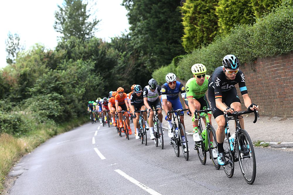 The field is lined out at RideLondon Classic