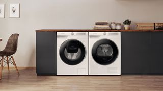 Samsung washing machines in kitchen