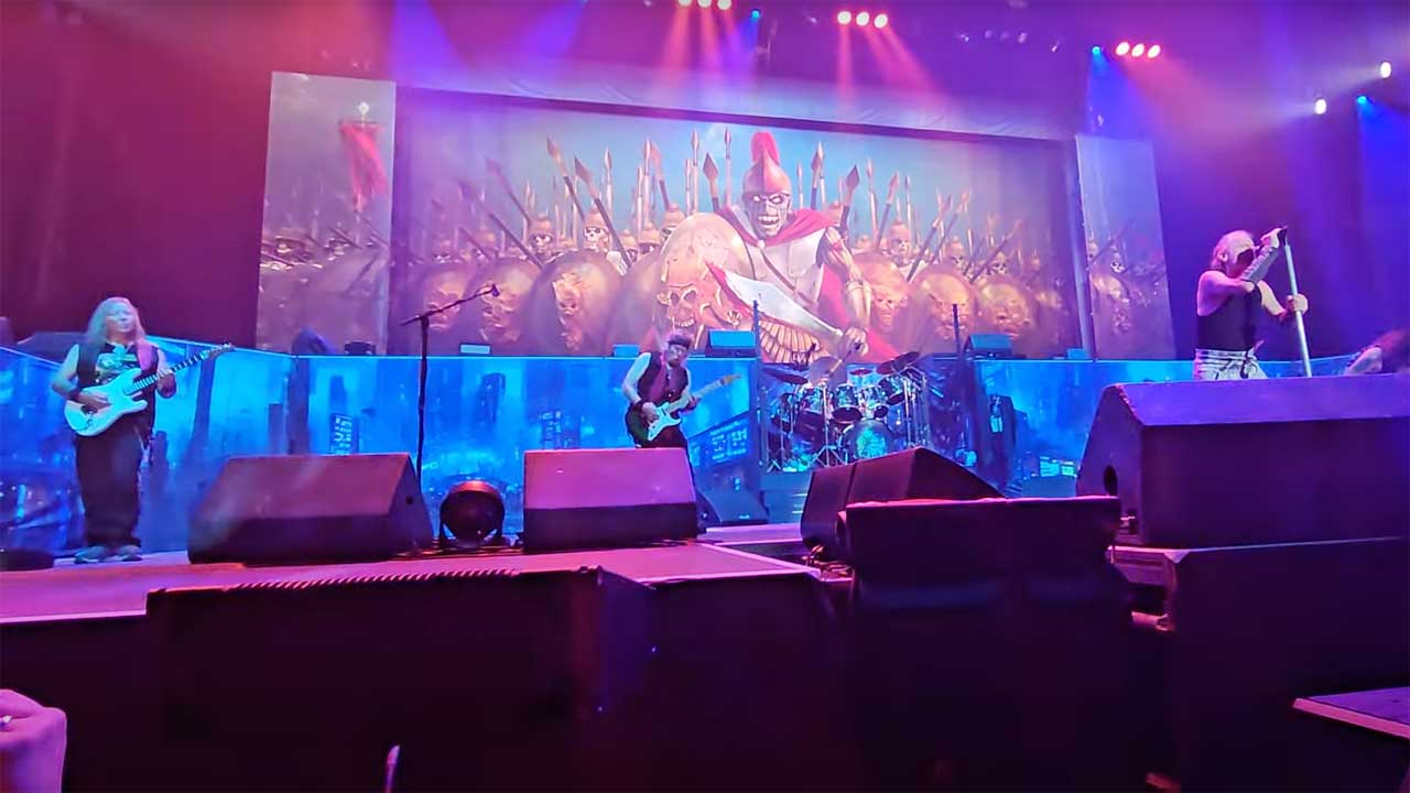 iron maiden future past tour review