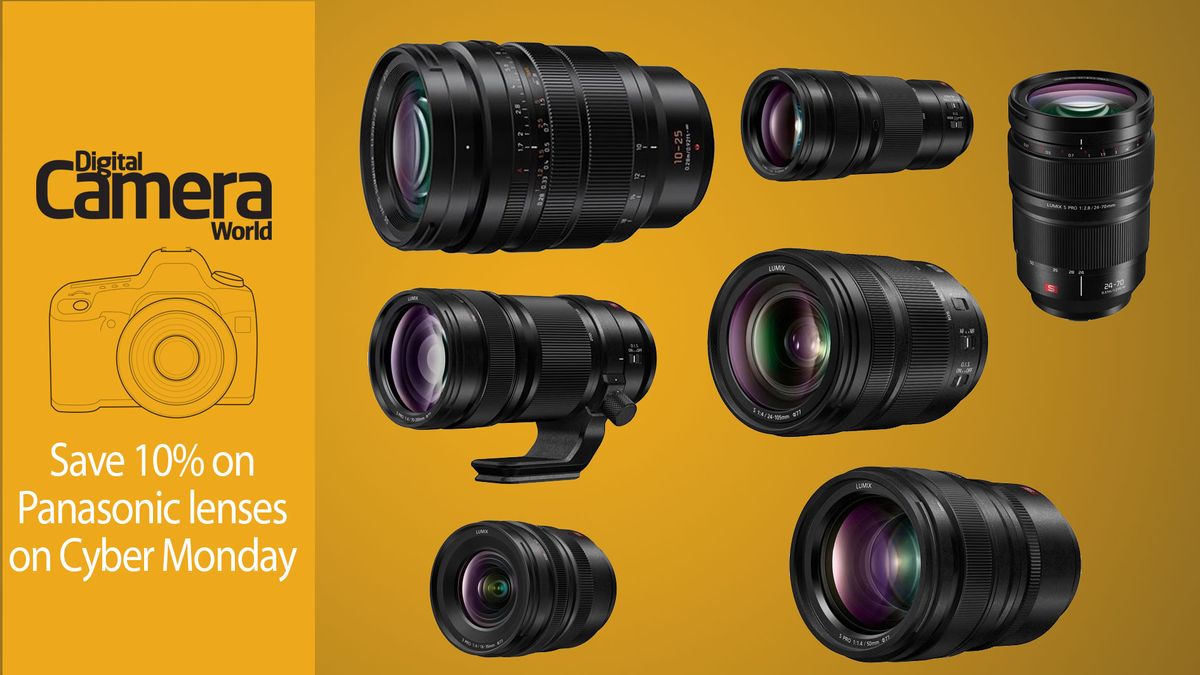 Save 10% on Panasonic lenses on Cyber Monday