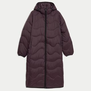 M&S longline puffer coat