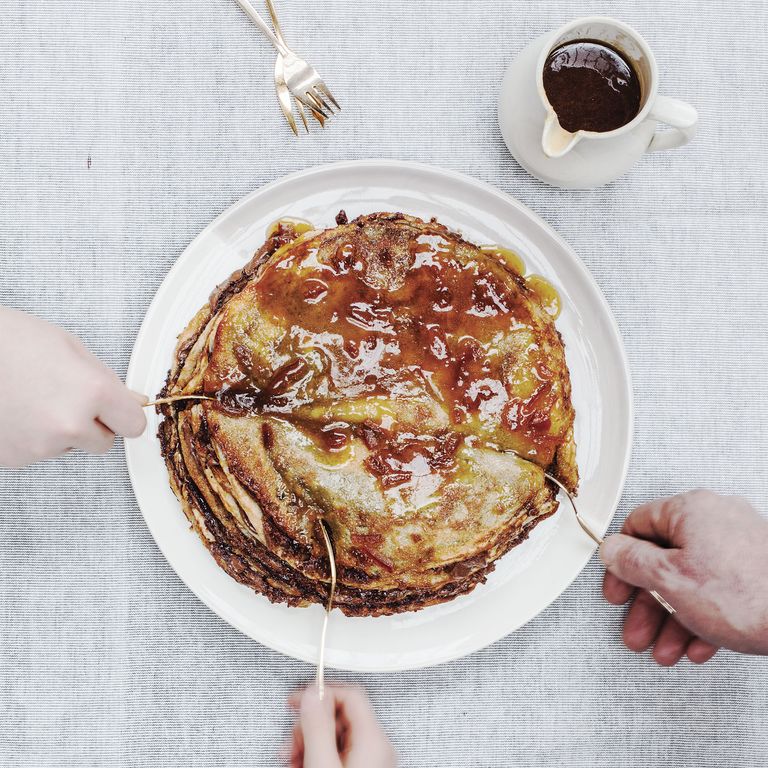 Nutella Pancake Gateau Dessert Recipes Woman Home