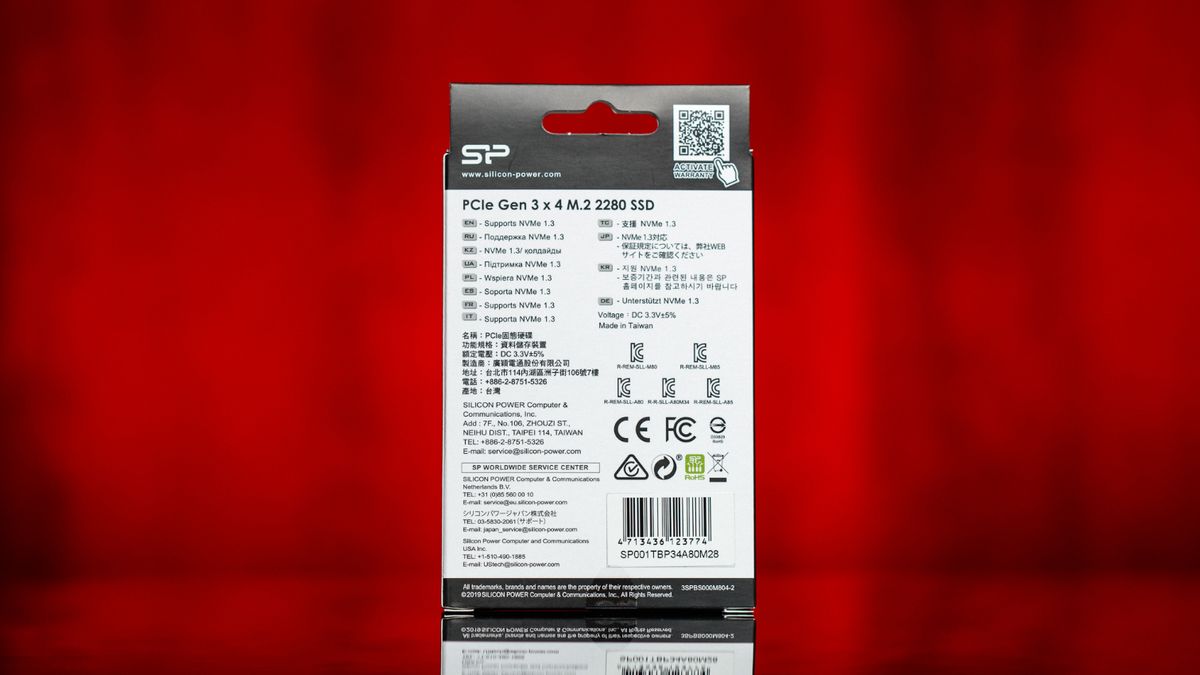 Silicon Power P34A80 PCIe Gen3x4 M.2 NVMe SSD Review: TLC