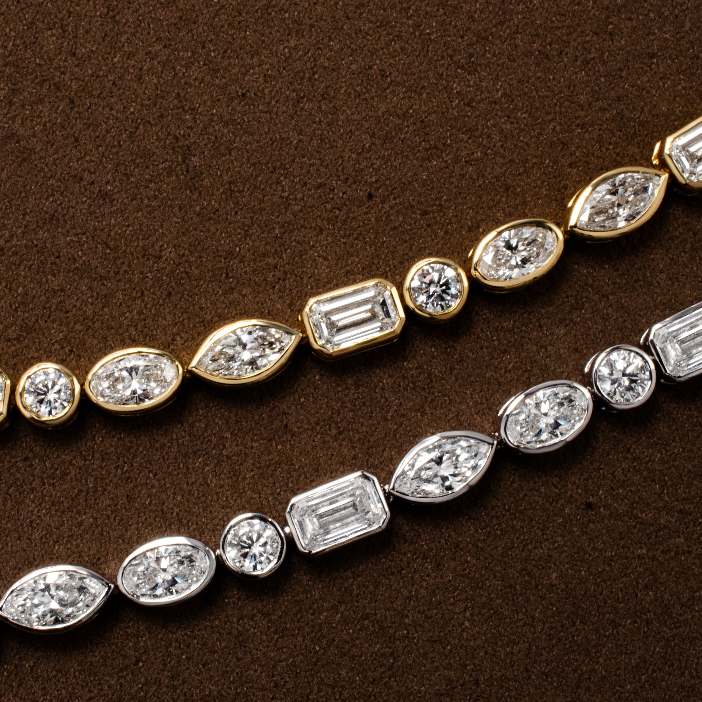 Steph Mazuera, Mosaic Tennis Bracelet