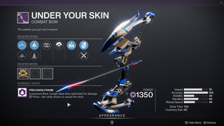 Image of Season of the Risen weapon Under Your Skin