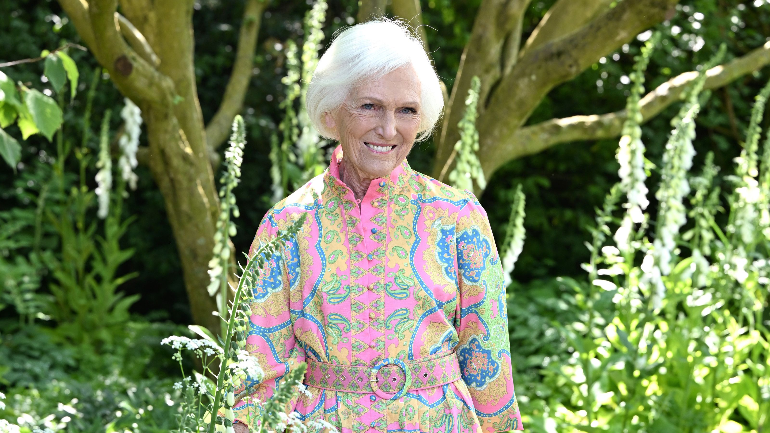 Dame Mary Berry at RHS Chelsea Flower Show 2024