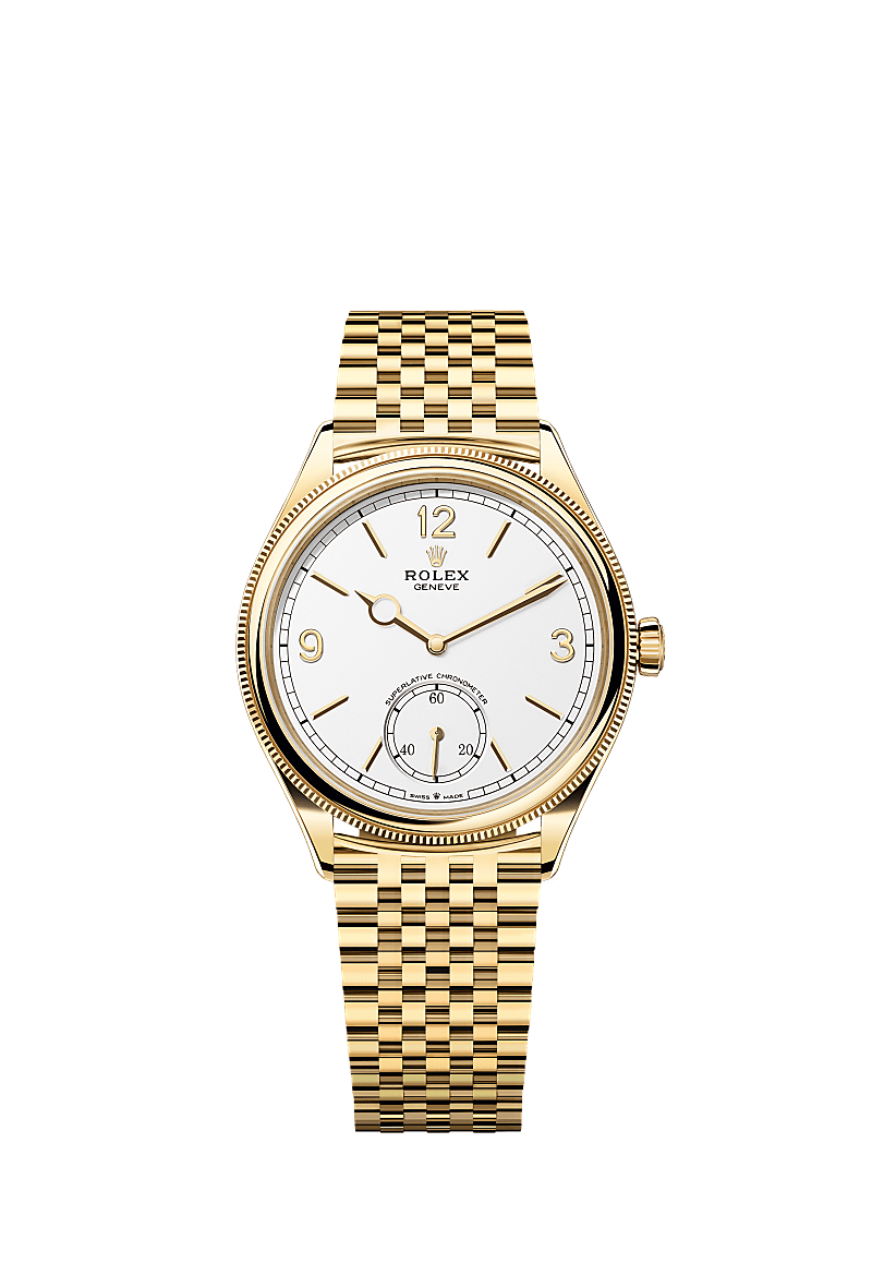 Rolex 1908 Watch: 18 Kt Yellow Gold - M52508-0008