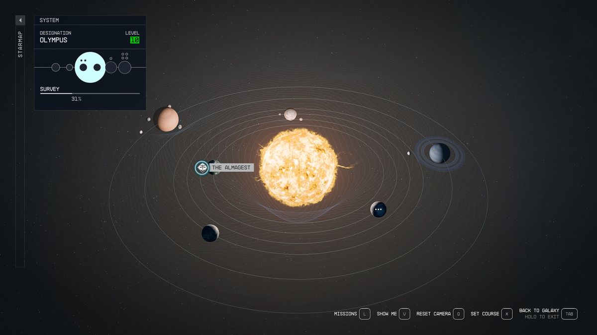 Starfield casino location - The Almagest