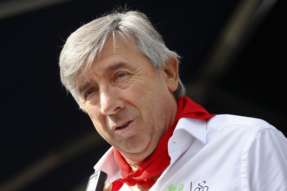Movistar team manager Eusebio Unzu&eacute;