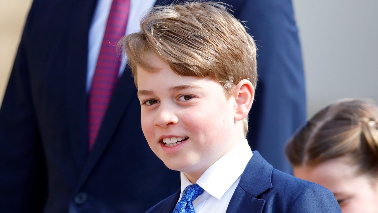 Prince George&#039;s birthday could solidify a change for Kate Middleton. Seen here he attends the traditional Easter Sunday Mattins Service