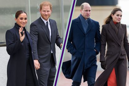 Meghan Markle, Prince Harry, prince William and Kate Middleton