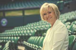 Former player Sue Barker hosts the BBC's Wimbledon 2021 coverage.