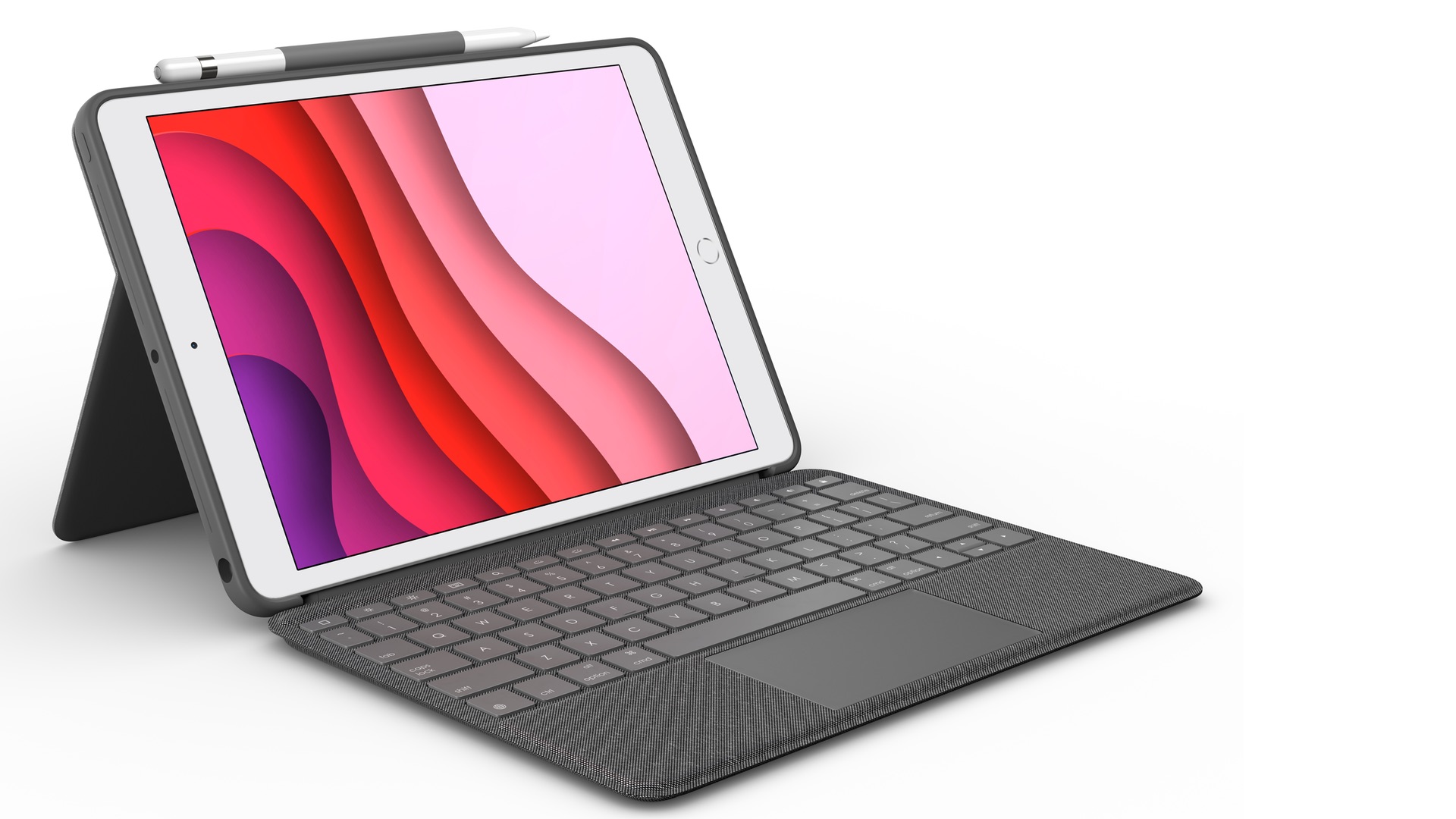 Logitech iPad keyboard with trackpad is half the cost of
