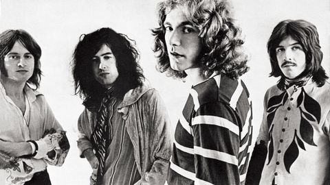 Led Zeppelin band photograph