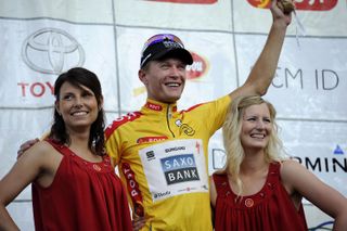 Matti Breschel leads, Tour of Denmark 2010, stage 3