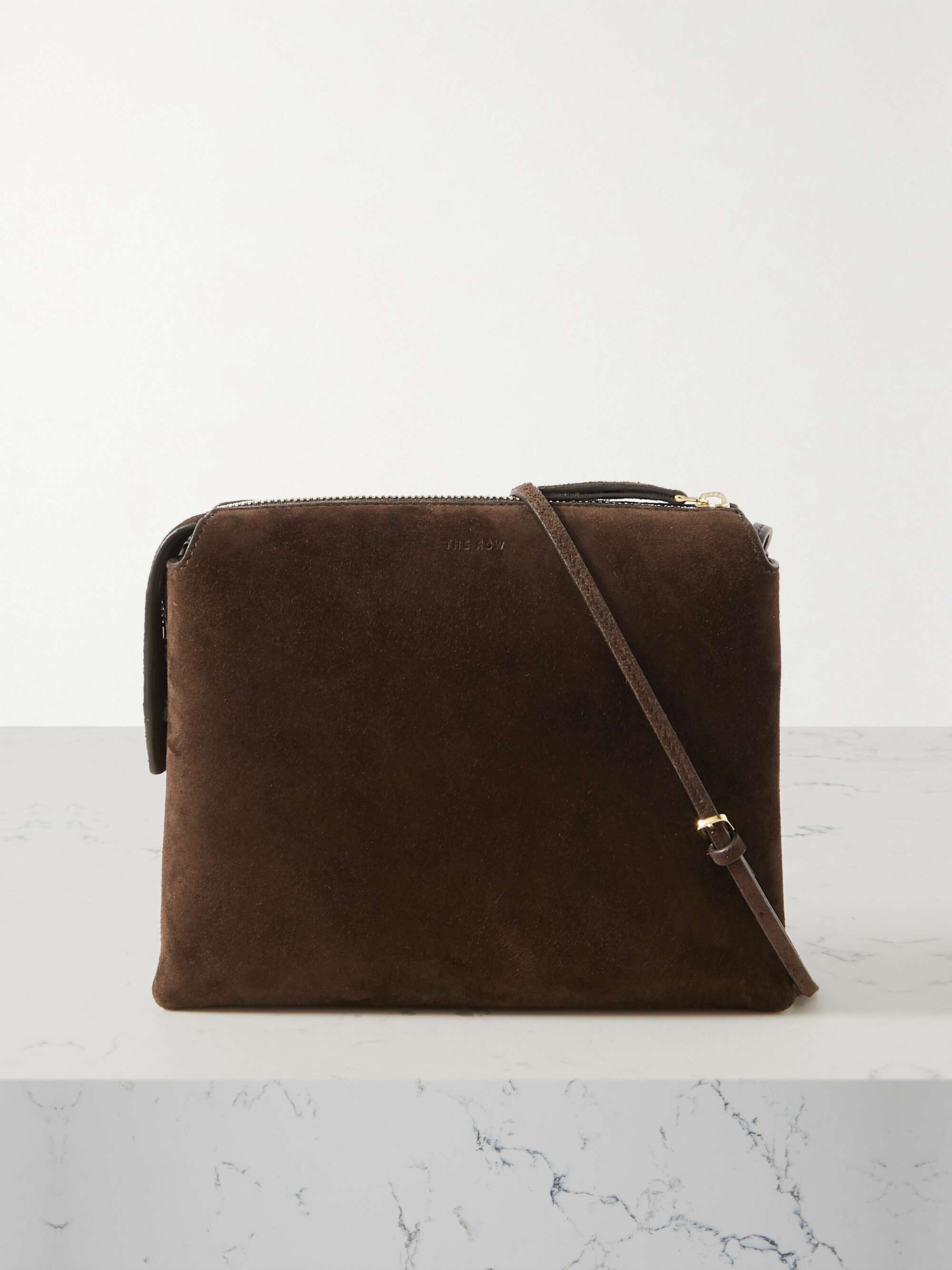 Nu Mini Twin Suede Shoulder Bag