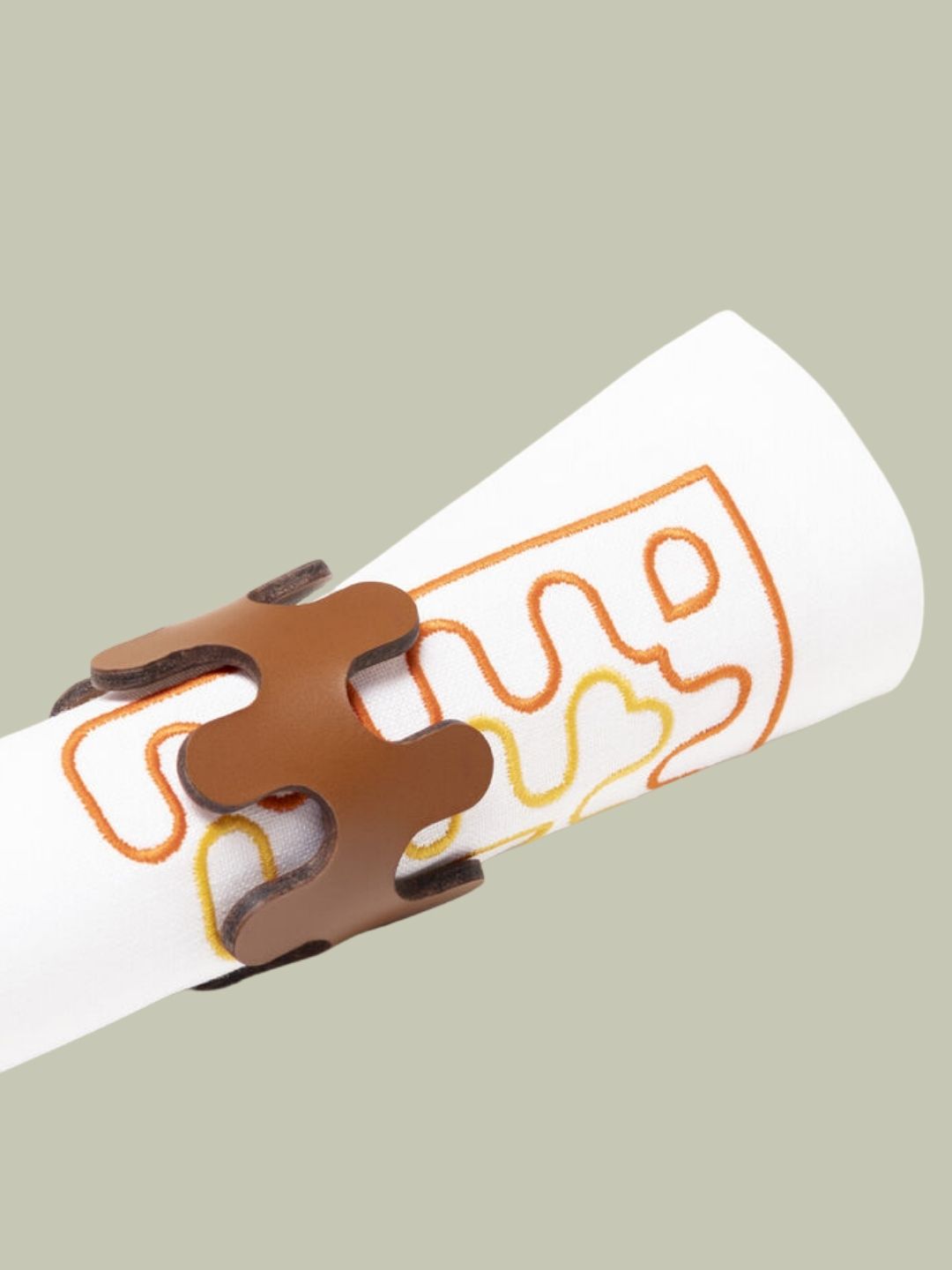 Frette, Modernism Napkin Ring Set